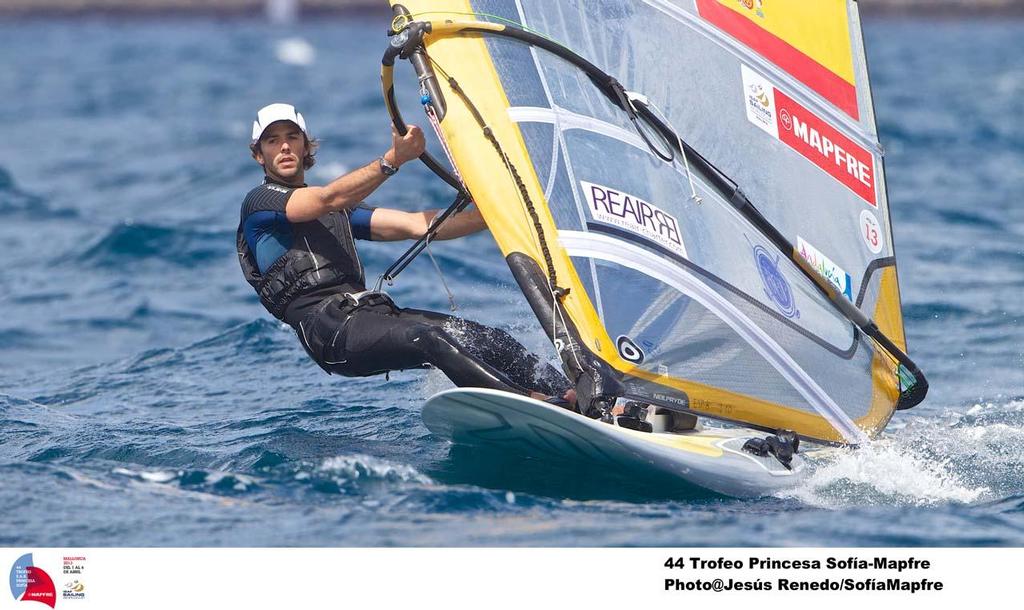 44 Trofeo Princesa Sofia Mapfre Medal Race, day 6 - RS:X Men  ESP  ESP-8  13  Juan Manuel Moreno Vega © Jesus Renedo / Sofia Mapfre http://www.sailingstock.com